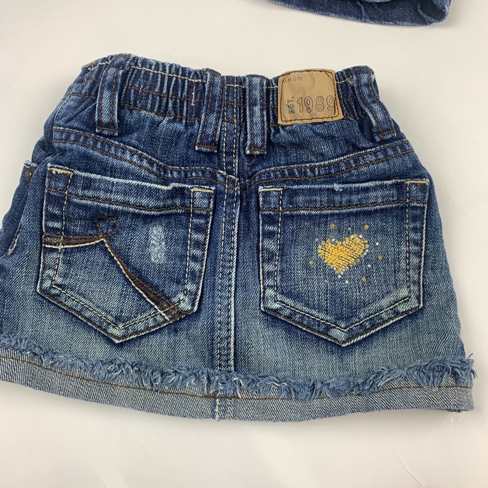 Jean skirts - Picture 5 of 8